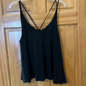 Altar’s State Swing tank top with lace side detail